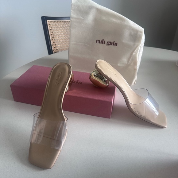 Cult Gaia Tyra Sculpted Heel Slide - size 39.5EU/9.5US - Picture 1 of 6